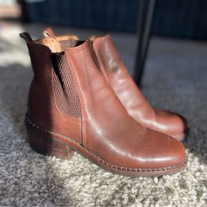 Vintage Leather Boots -Buzzard Project